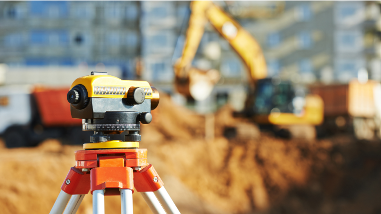 Relevamiento topográfico con nivel óptico
